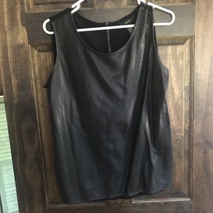 Leather-like tank